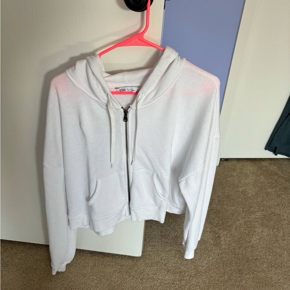 DSG Cropped Zip Up Size L
